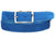 PAUL PARKMAN Men's Blue Suede Belt (ID#B06-BLU)