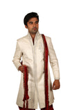 Charming Indian Wedding Fog Colour Sherwani For Men