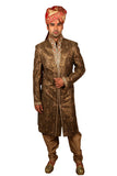 Modish Indian Wedding Copper Sherwani For Men