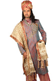 Exclusive Designer Indian Wedding Salmon Sherwani For Men