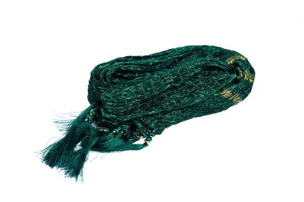 Dark Green Elegant Khesh Stole
