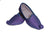 Purple Polka Dots Royal Mojari Juti