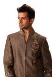 Linen Fabric Indowestern Sherwani for Men