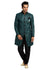 Cerulean Blue Indowestern Sherwani for Men