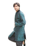 Rama Green Indian Wedding Indo-Western Sherwani for Men