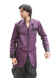 Lavender Indian Wedding Indo-Western Sherwani for Men