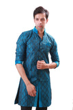 Blue Indian Wedding Indo-Western Sherwani for Men