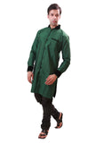 Fascinating Green Indian Wedding Indo-Western Sherwani for Men