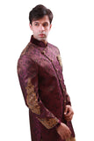 Purple Indian Wedding Indo-Western Sherwani for Men