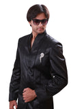 Black Indian Wedding Indo-Western Sherwani for Men