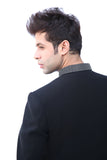 Stylish Royal Black Traditional Indian Jodhpuri Suit Sherwani For Men