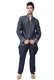 Masterpiece Royal Black Traditional Indian Jodhpuri Suit Sherwani For Men