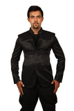 Stylish Black Traditional Indian Jodhpuri Suit Sherwani For Men