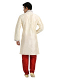 Elegant Cream Kurta Sherwani - Indian Ethnic Wear for Men