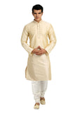 Cream Kurta Pajama Sherwani - Indian Ethnic Wear for Men