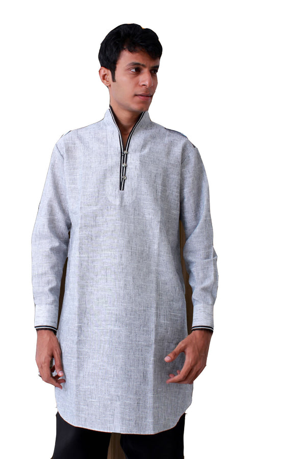 Elegant Linen Kurta Set for Men