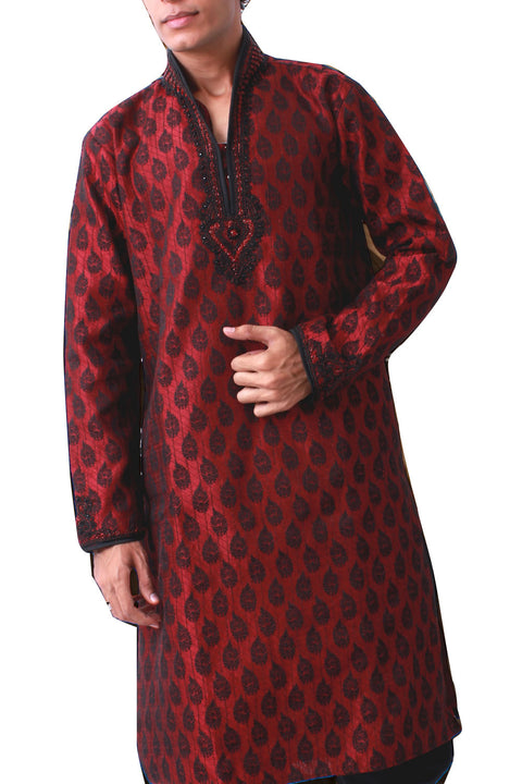 High Neck Sangeet Kurta Set for Men