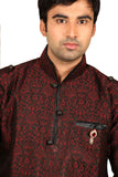 Stylish Maroon Silk Kurta for Men