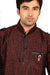 Stylish Maroon Silk Kurta Sherwani - Indian Ethnic Wear for Men