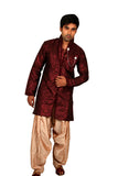 Marvelous Maroon Sangeet Kurta for Men