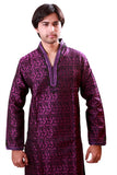 Violet Kurta Pajama Sherwani - Indian Ethnic Wear for Men