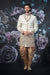 Magnetic Style Cream Indian Wedding Sherwani For Men - WS135039SNT