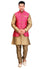 Brown Dupioni Raw Silk Indian Wedding Indo-Western Sherwani For Men