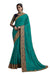 Stunning Turquoise Festival Kadhai Designer Indian Pre-Pleated Traditional Sari -KDI-8311