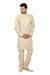 Saris and Things Brown Cotton Readymade Ethnic Indian Kurta Pajama for Men