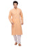 Saris and Things Orange Cotton Readymade Ethnic Indian Kurta Pajama for Men