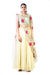 Lemon Green Chiffon Lehenga With A Sea Green Blouse And MulticolorDupatta