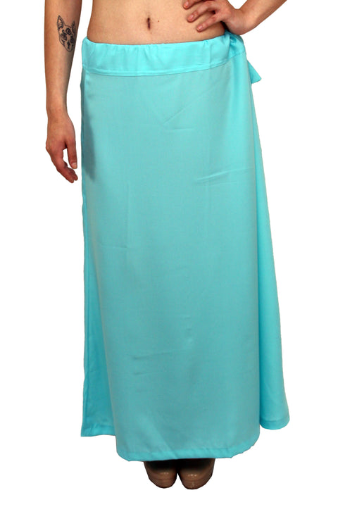 Sari Petticoat- Light Blue – Saris and Things