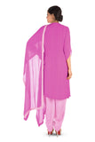 Overlaping Sweet Hot Suit Set With Dhoti Pants