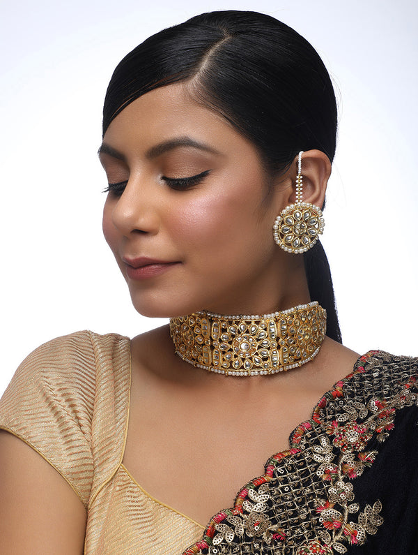 Kundan Choker Set - MRR110