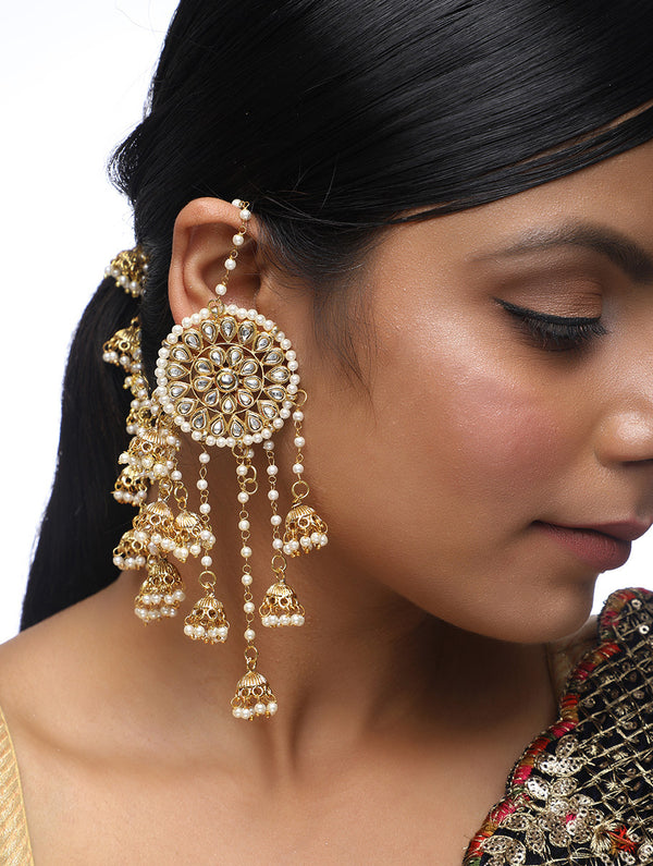 Kundan Earrings - MRR190