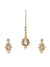 Kundan Teeka With Earrings - MRR205