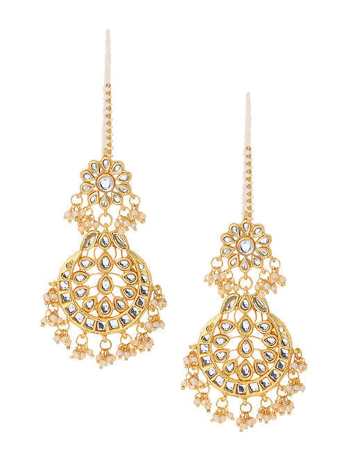 Kundan Earrings - MRR257