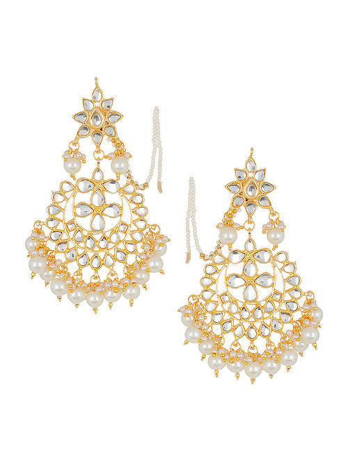 Kundan Earrings - MRR263