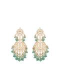 Kundan Waterfall Stone Earrings - MRR265