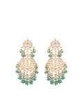 Kundan Waterfall Stone Earrings - MRR265