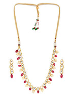Kundan Neckpiece With Earrings - MRR284