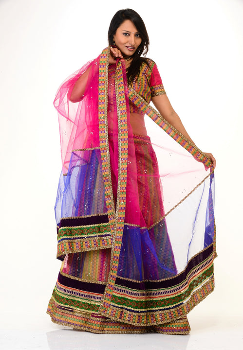 Multicolor Lehenga Choli