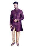 Multi Colored Indian Festivels Indo-Western Sherwani for Men