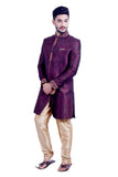 Multi Colored Indian Festivels Indo-Western Sherwani for Men