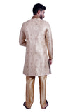 Flaxen Indian Wedding Indo-Western Sherwani for Men