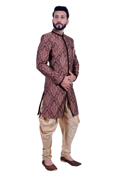 Royal Groom Indian Wedding Indo-Western Sherwani for Men