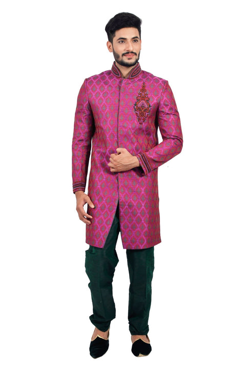 Trendy Indian Wedding Indo-Western Sherwani for Men