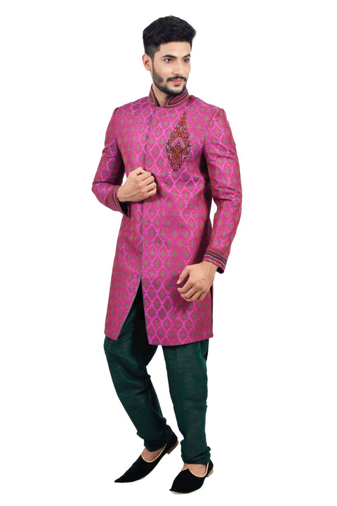 Trendy Indian Wedding Indo-Western Sherwani for Men