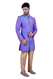 Amethyst Indian Wedding Indo-Western Sherwani for Men