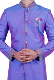 Amethyst Indian Wedding Indo-Western Sherwani for Men